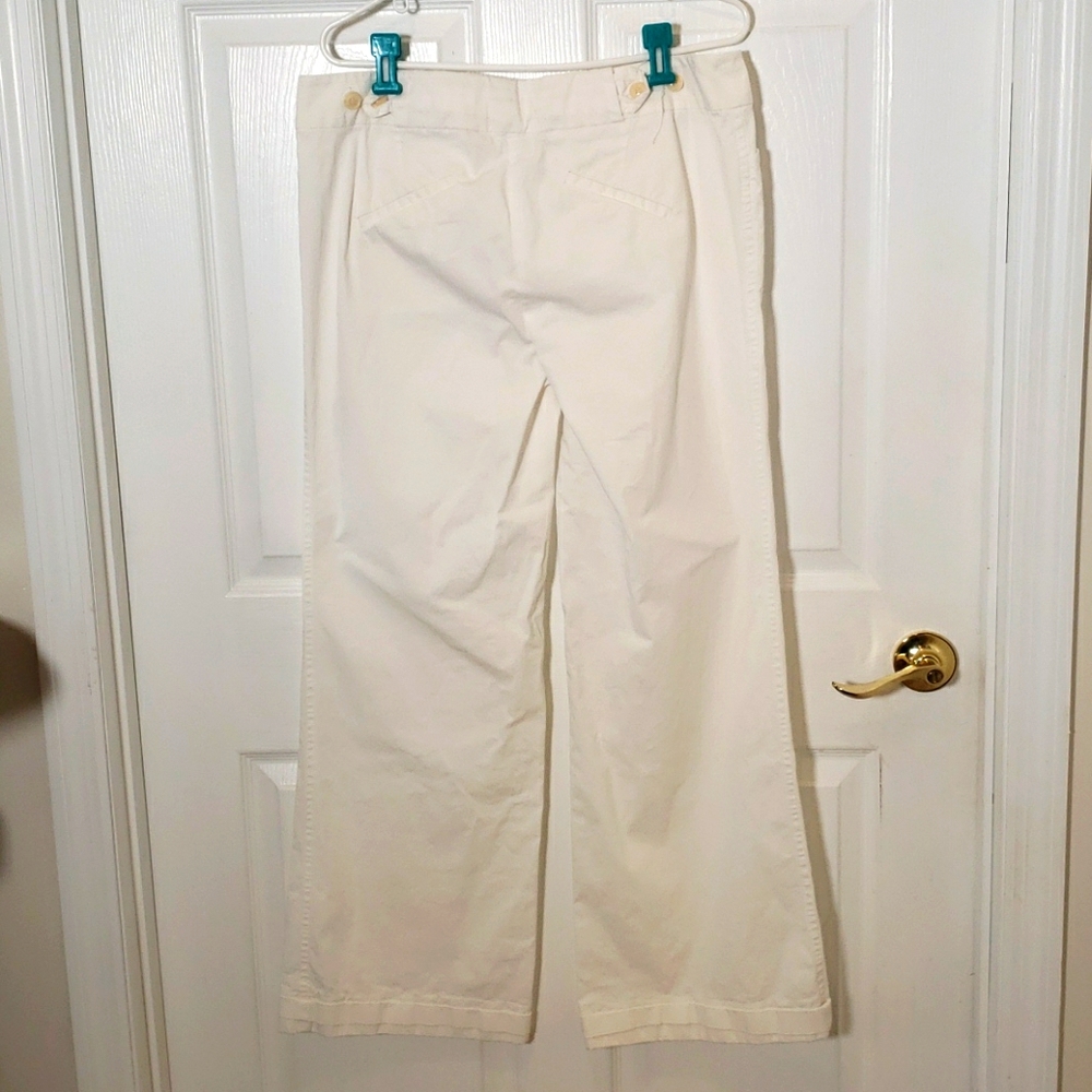 Trina Turk white pants size 12 - Picture 3 of 5